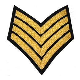 Custom Military Rank Chevrons