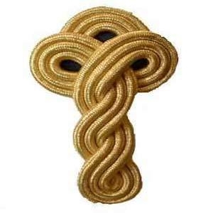 Golden Bullion Military Shoulder Boards