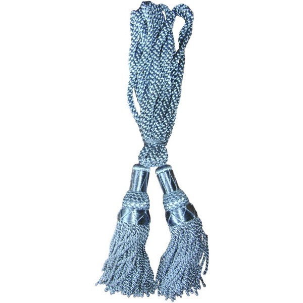 Blue Silk Bagpipe Cords