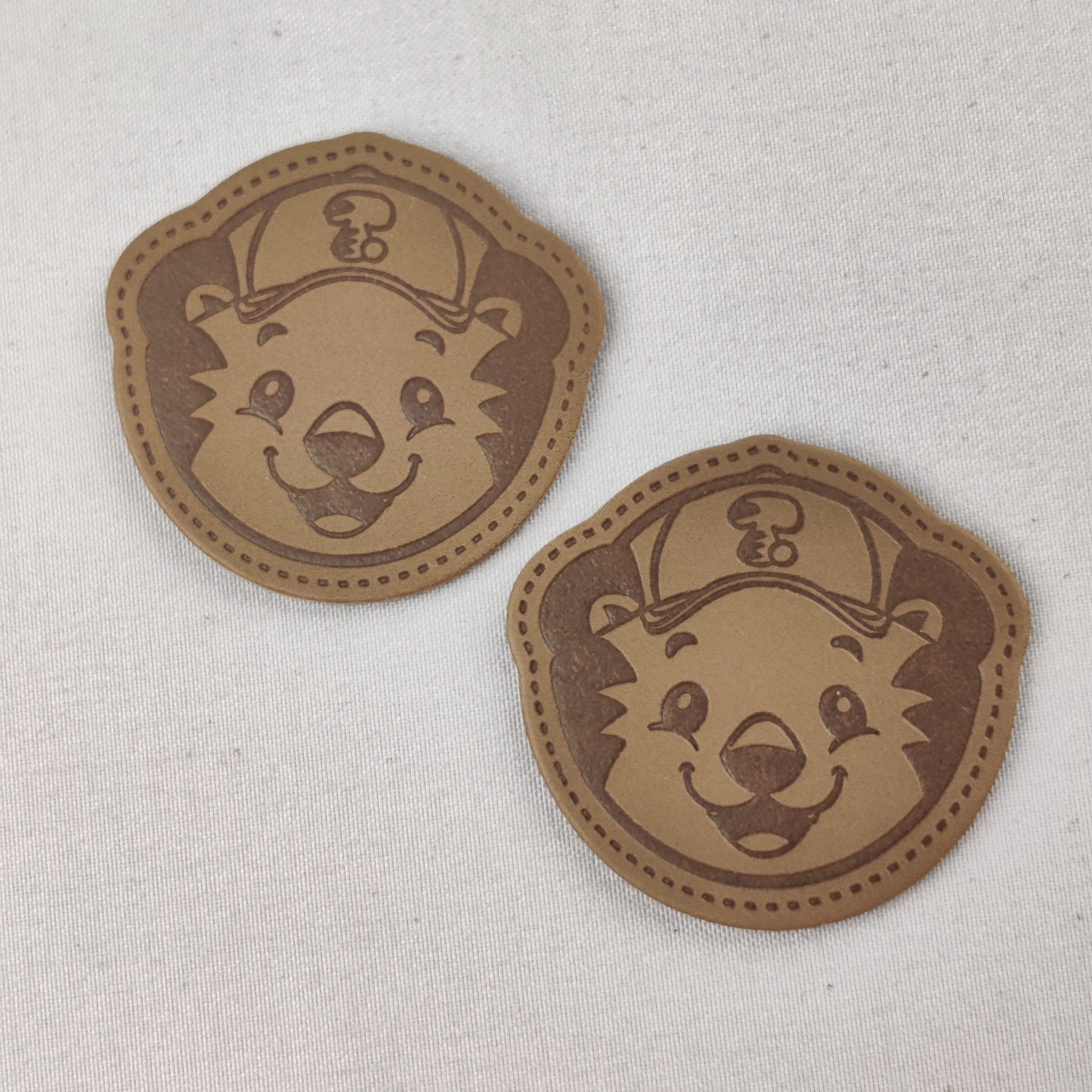 Custom Laser-Engraved Leather Patches